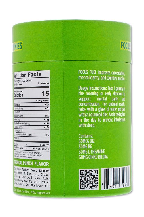 Focus Fuel - Brain Boosting Gummies - Hello VeroHello VeroMy Store#original_value#
