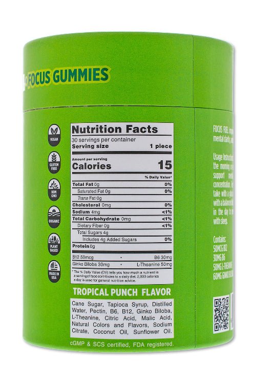 Focus Fuel - Brain Boosting Gummies - Hello VeroHello VeroMy Store#original_value#
